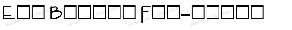 Eco Bamboo Fun字体转换